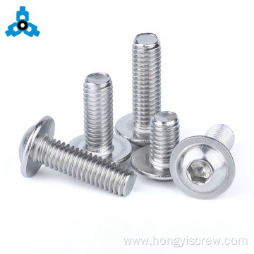 Hex Socket Flanged Button Head Screws With Collar